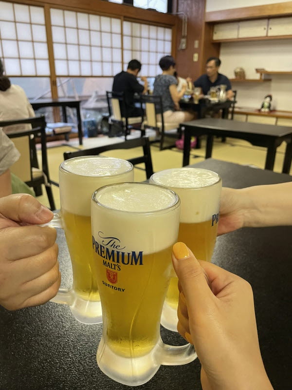 카니쇼군-산토리-생맥주