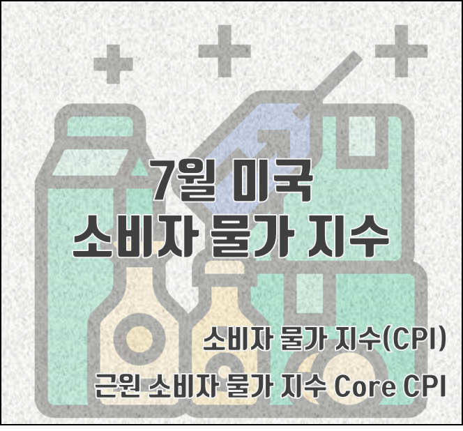  [2022.08.10] 7월 미국 소비자 물가 지수(CPI) 전년 대비, 8.5% 상승 ↑예측치 하회. 정점지났나(8/10 발표, 근원 소비자 물가 지수(Core CPI) 5.9% 상승, 세부항목 포함)