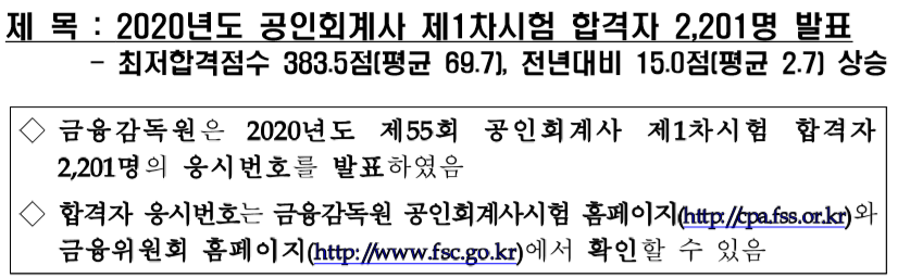  [2020 회계사 2차 대비] 2차 시험을 대비하는 수험생들의 준비 전략은?