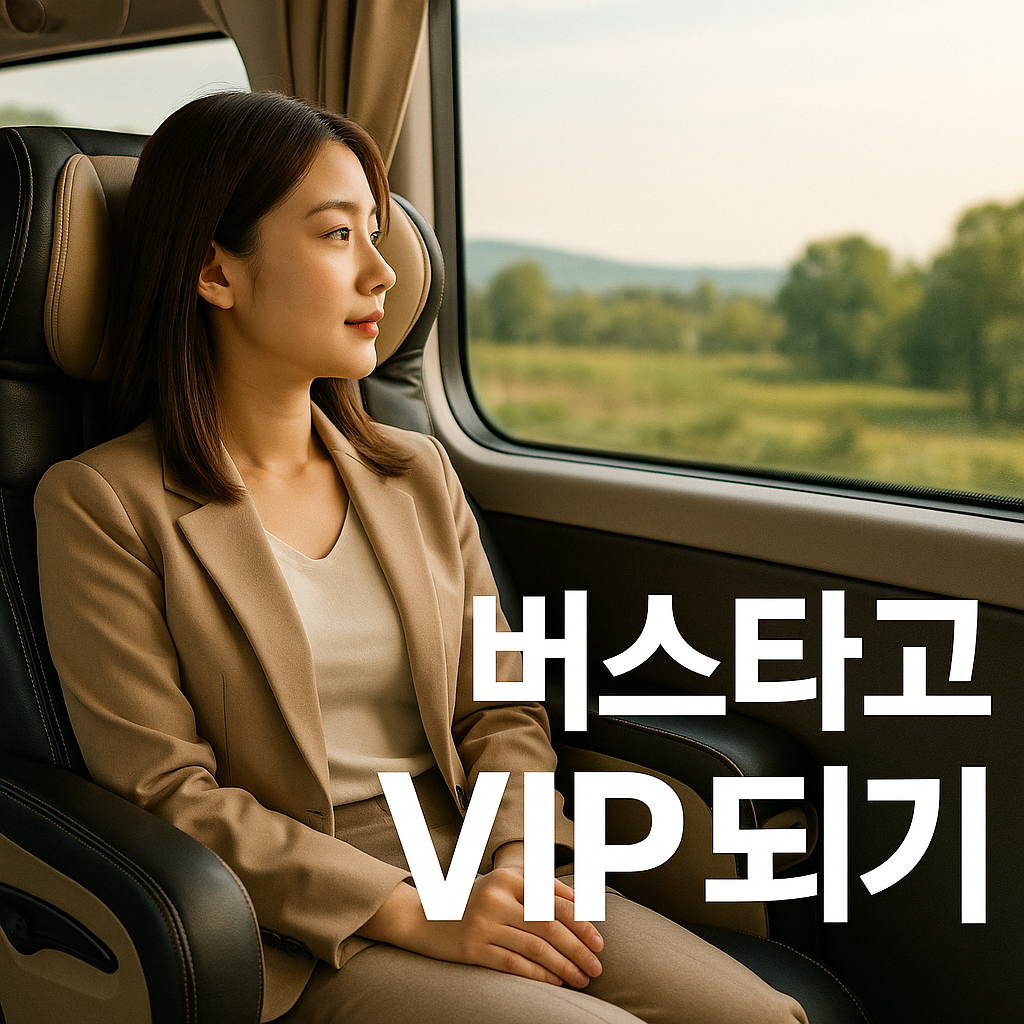 🚌 2025 프리미엄 고속버스 완전정복! 예매 꿀팁부터 좋은 자리까지