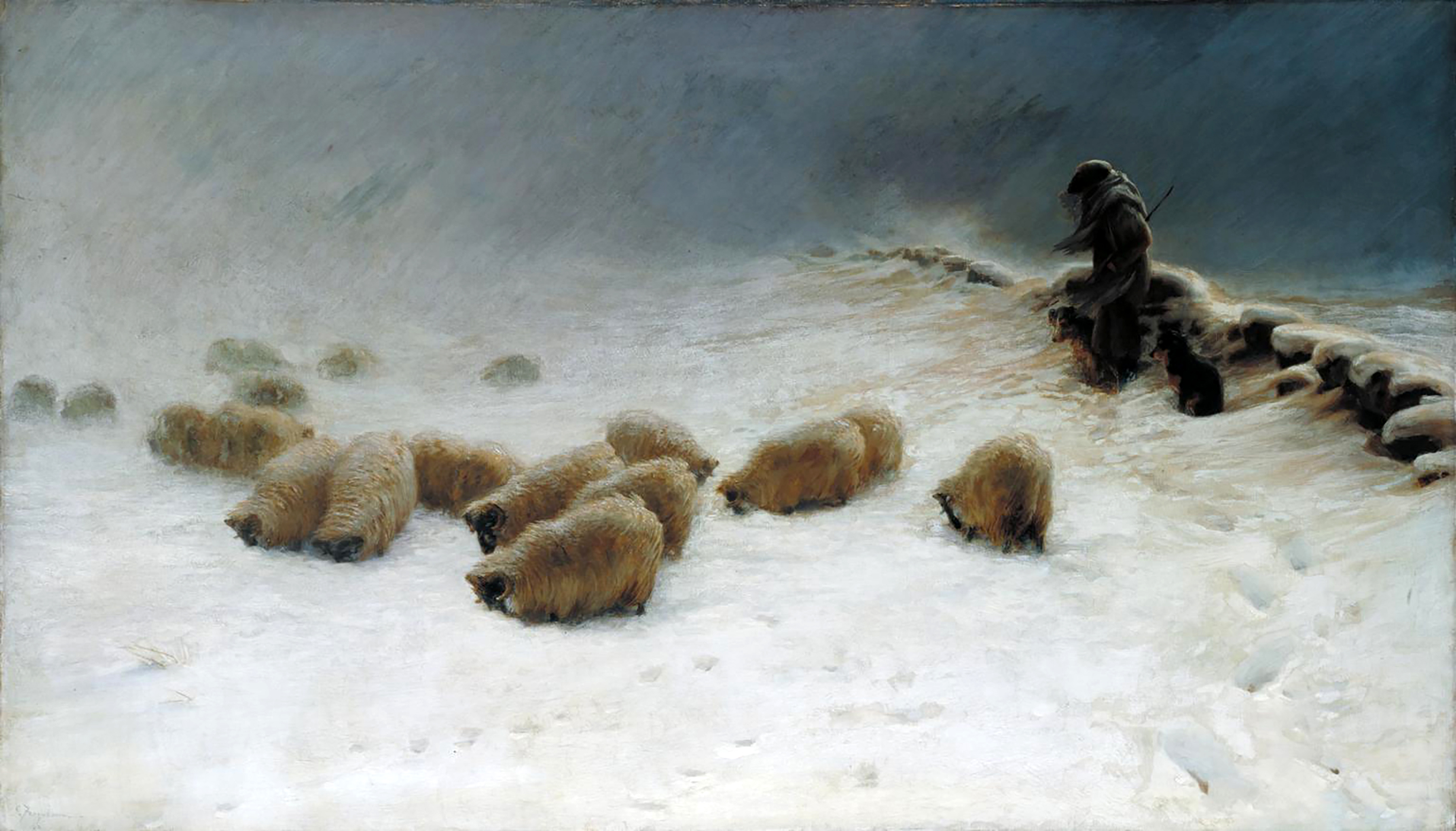 조셉 파쿠하슨(Joseph Farquharson)&#44; 스코틀랜드&#44; 화가&#44; 1846-1935