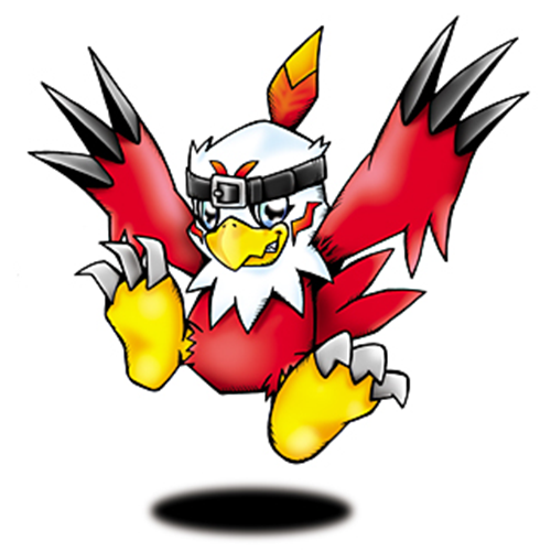 [디지몬도감] 호크몬 ホークモン HAWKMON HAWKMON