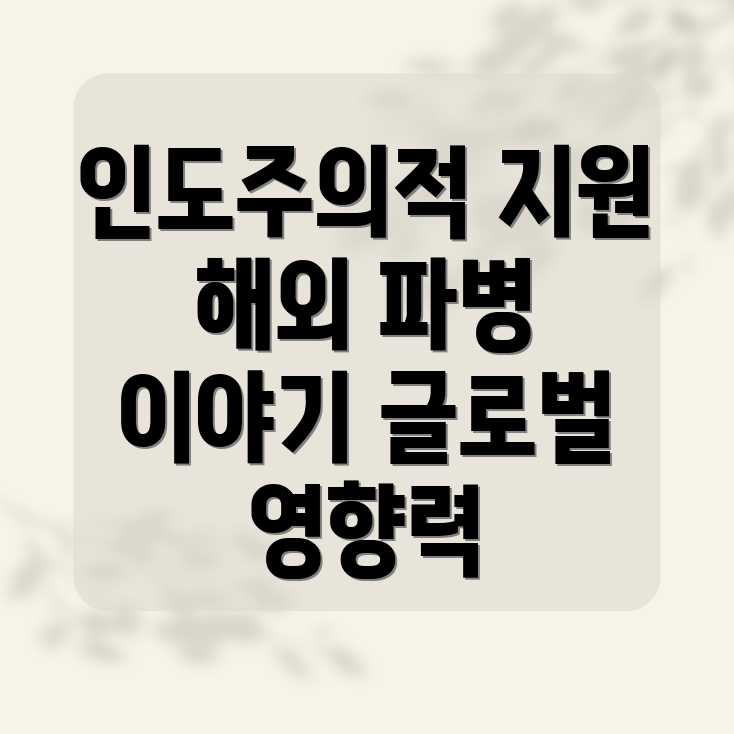 취사병 해외파병