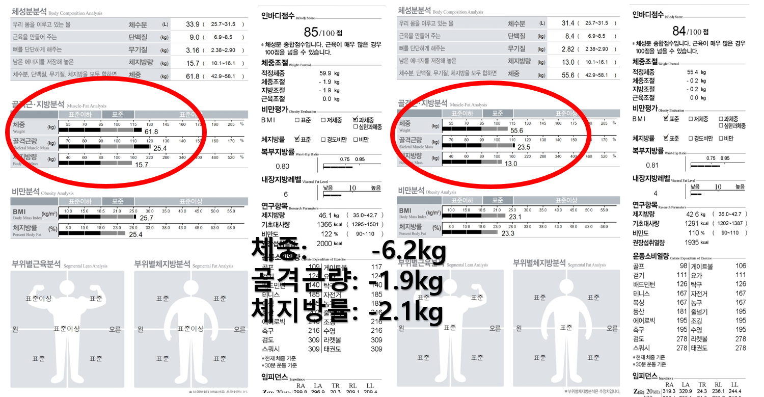 인바디 비교