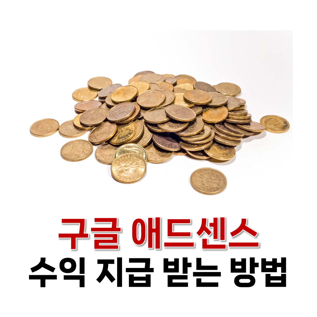 구글 애드센스 수익 지급 받기