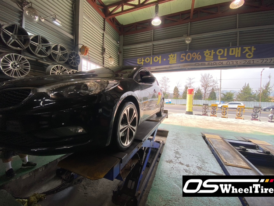 k3 해치백 춘천타이어 한국타이어 K3 해치백 키너지EX 215 14