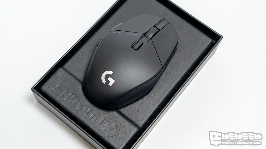  로지텍 G303 SHROUD 에디션 무선 게이밍 마우스