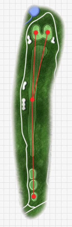 골드 그린 cc 7 Hole Tip