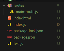  node.js 웹사이트 맨땅 개발하기 - 모듈 구성하기