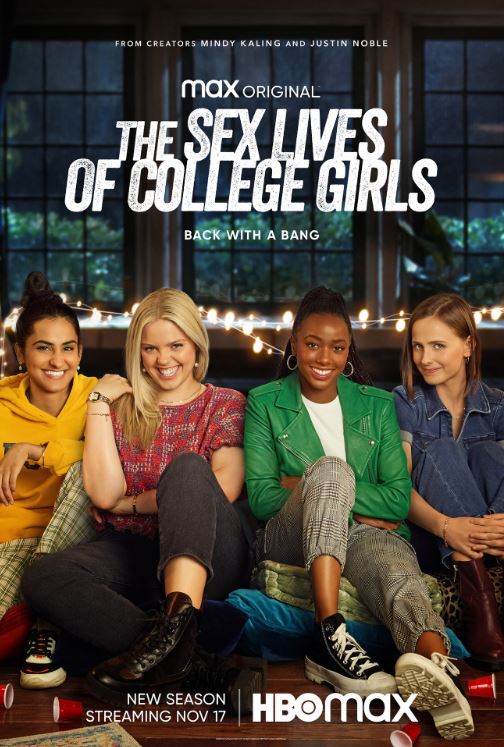  [HBO MAX/Wavve] 섹스 라이브즈 오브 칼리지 걸스 시즌2. The Sex Lives of College Girls Season2. 2022어른용 시트콤 추천