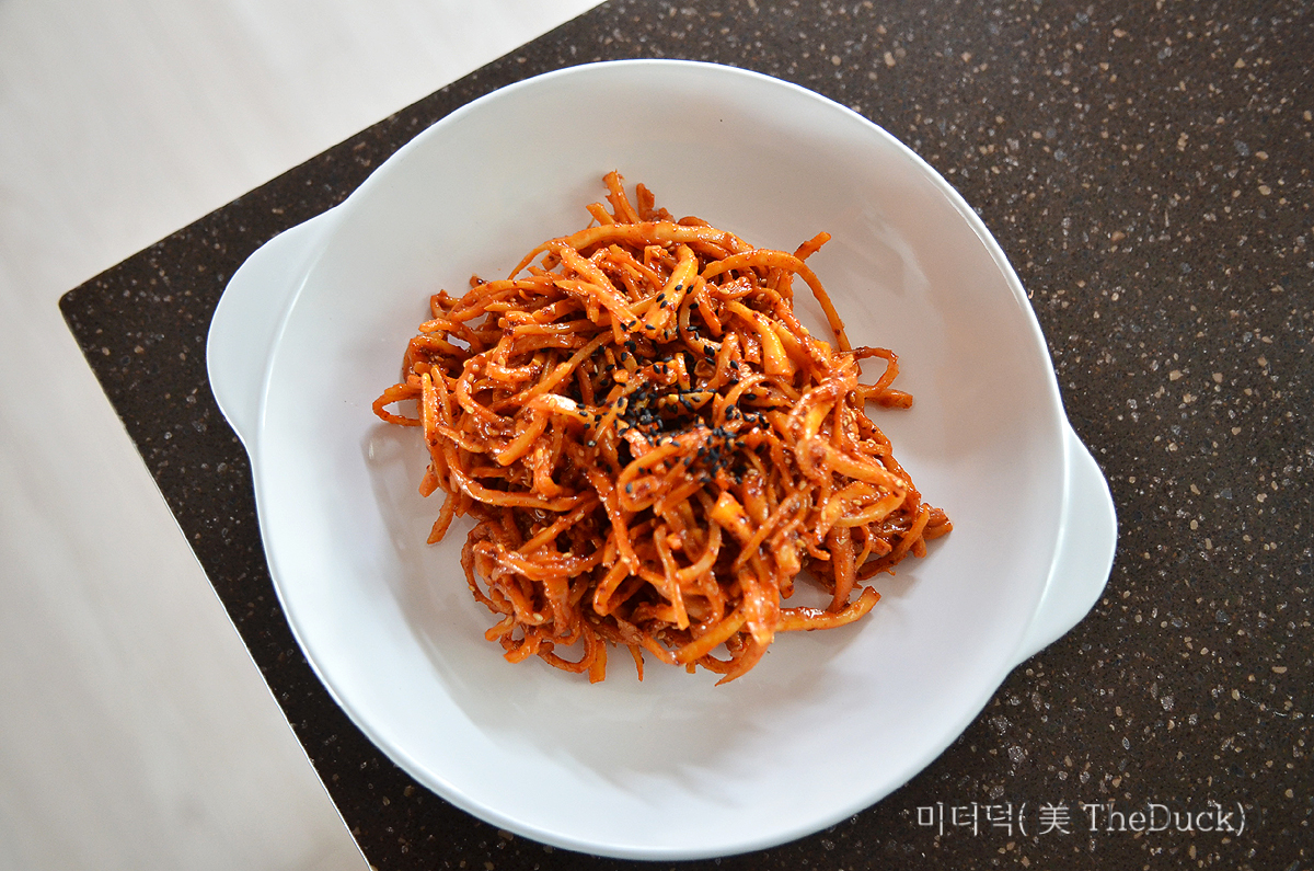 도라지-일미무침-밑반찬-일주일-밑반찬