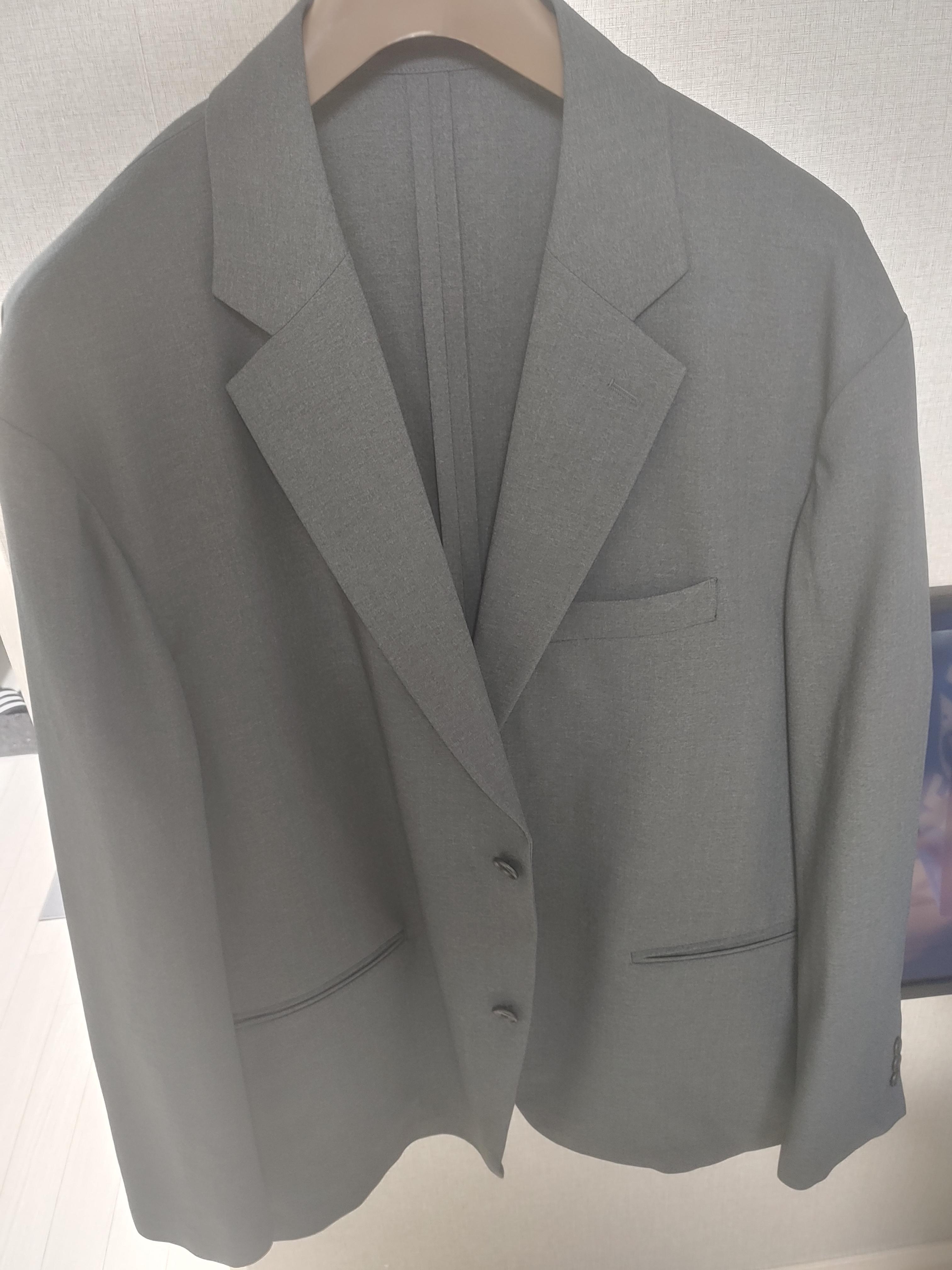  유니클로 감탄자켓 울라이크 4XL 남자 수트 내돈내산 후기
