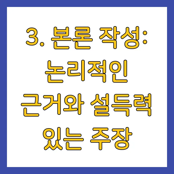 논설문 주제 예시 사회문제 서론 본론 결론 작성법