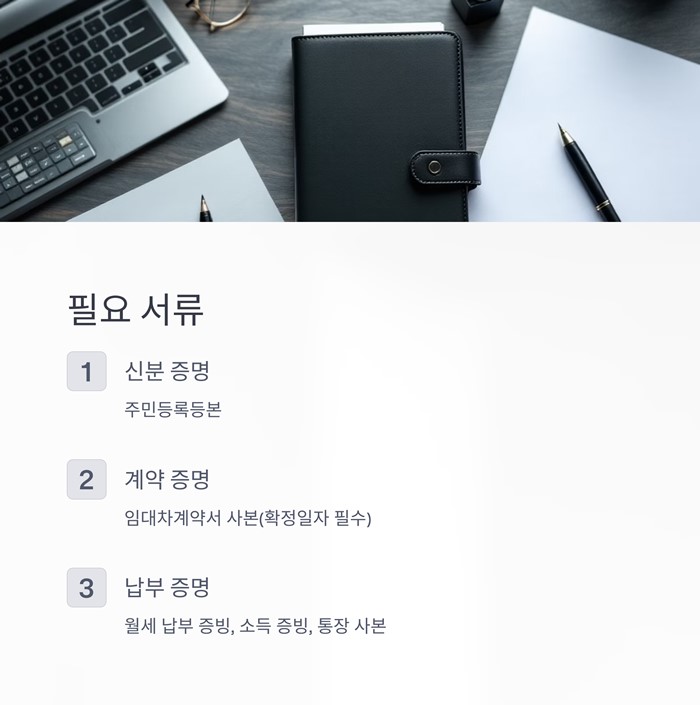 2025년 청년월세지원 조건 기간 신청방법 총정리 요약 이미지