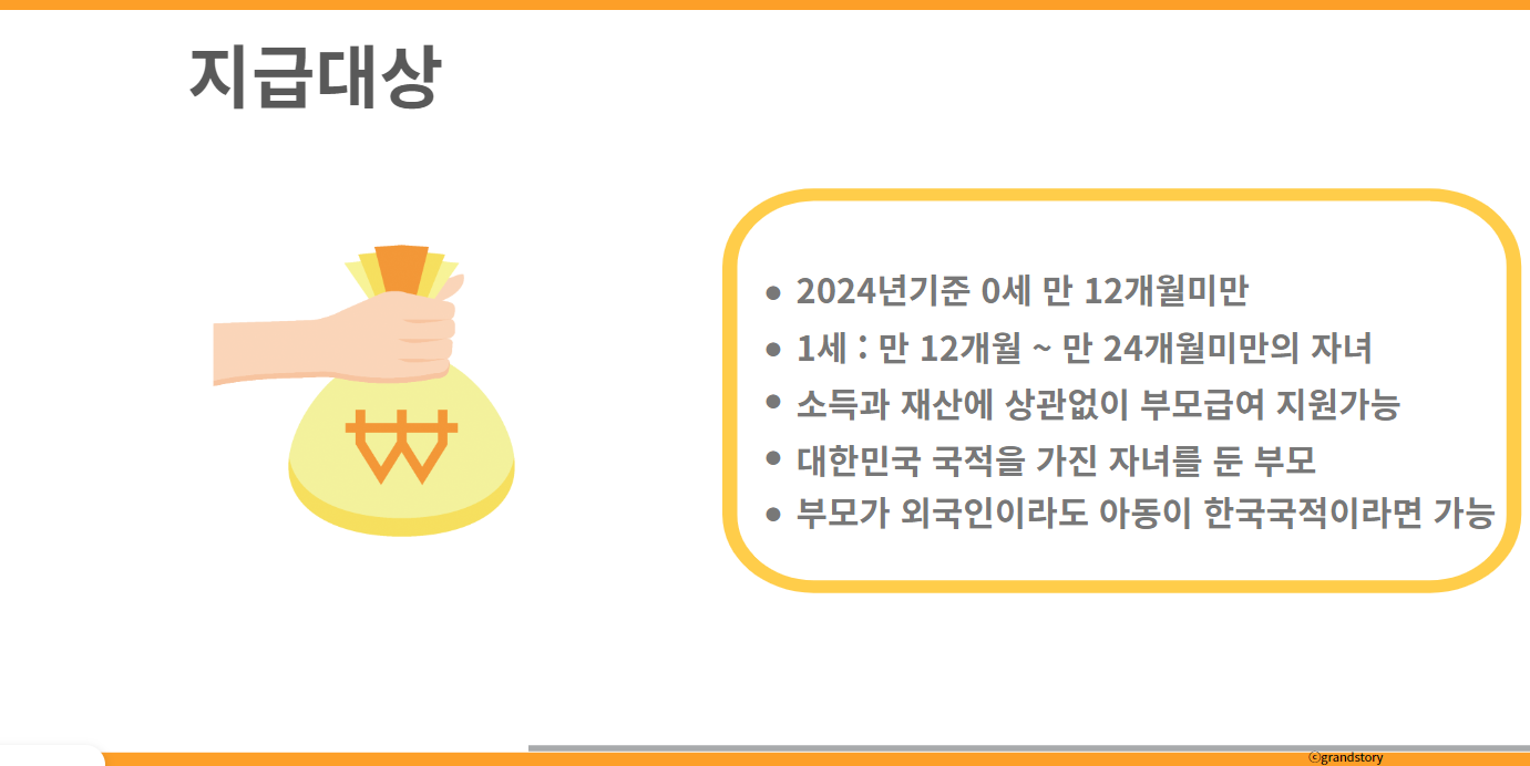 부모급여지급대상