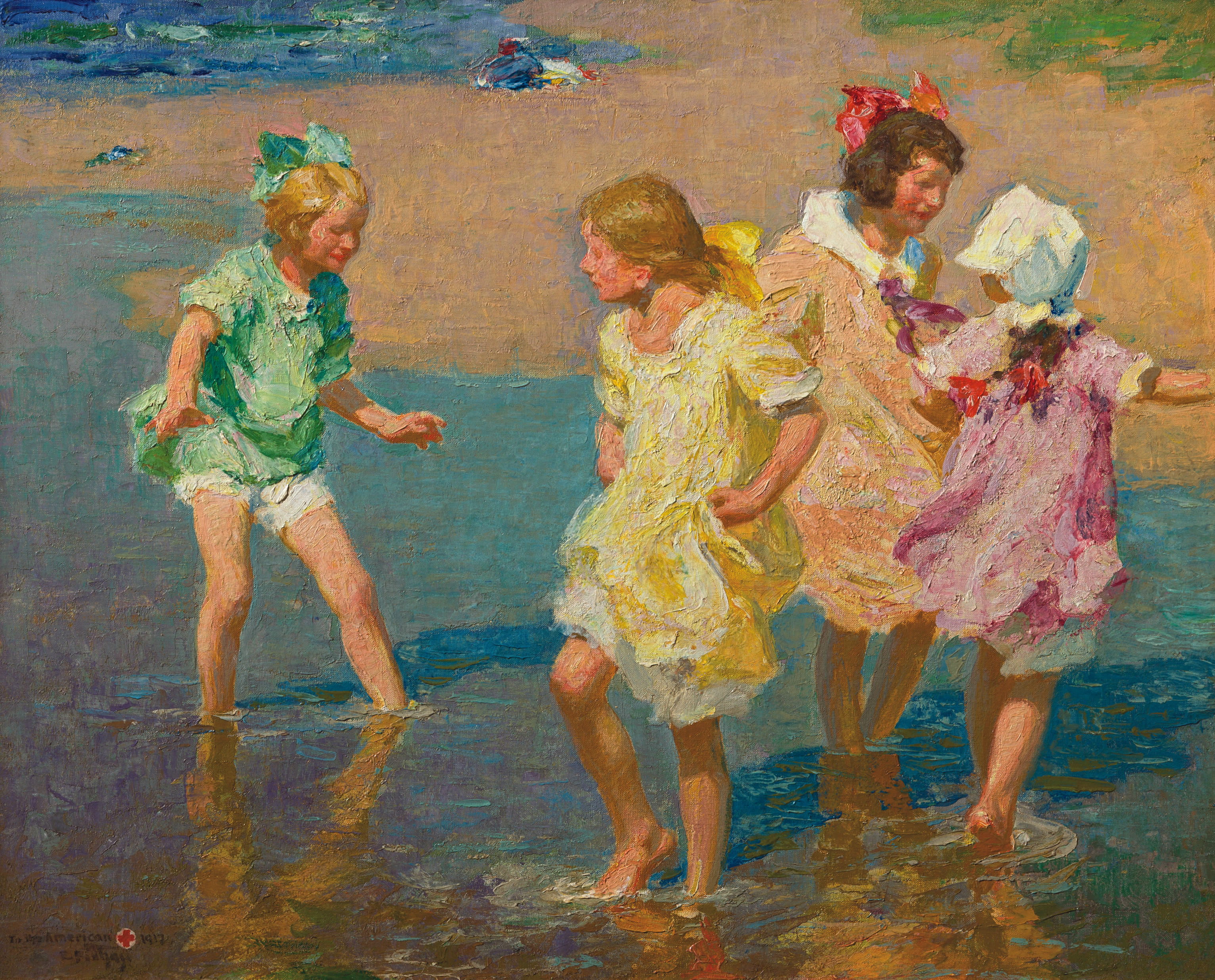 에드워드 헨리 포타스트(Edward Henry Potthast), 미국, 화가, 1857-1927