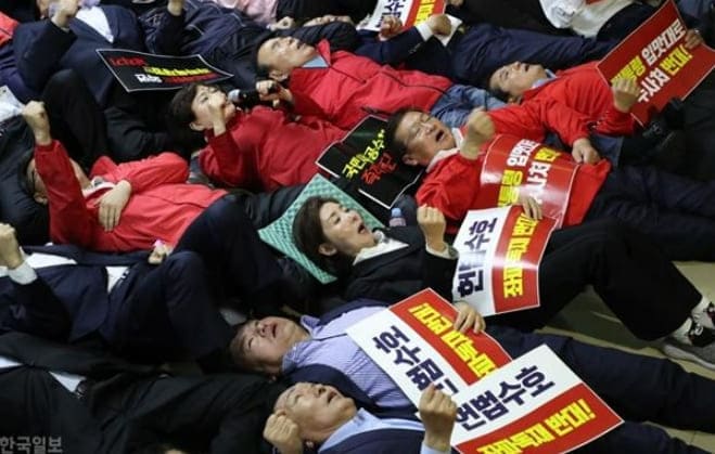  국회와 정당이 점점 애들 놀이터가 되가는 듯 하다