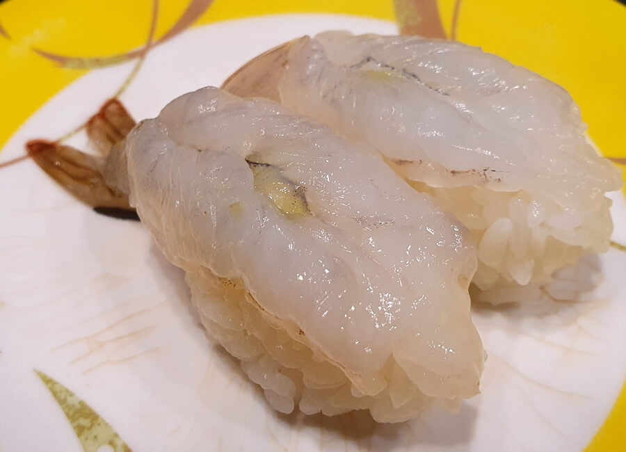 흰다리생새우-초밥