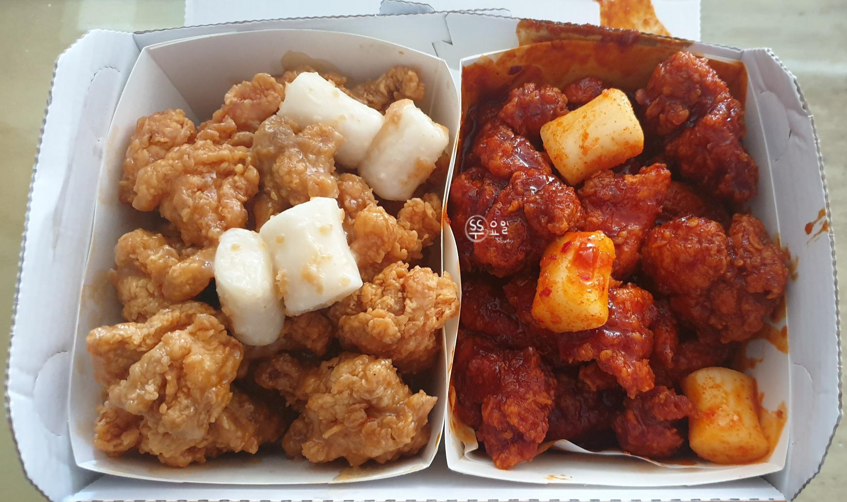  [금정역 맛집] 멕시카나 순살 반반 배달 (땡초+모두의마요) 금정산본행복 점