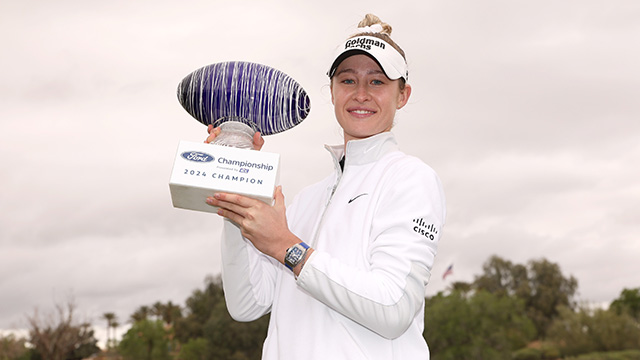 &#39;24년 LPGA 포드 챔피 프리젠티드 바이 KCC 우승 넬리 코다 선수