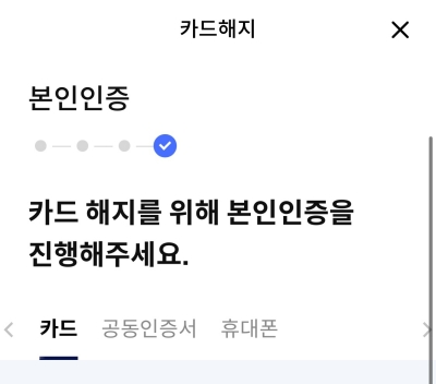 신한쏠페이 카드해지6