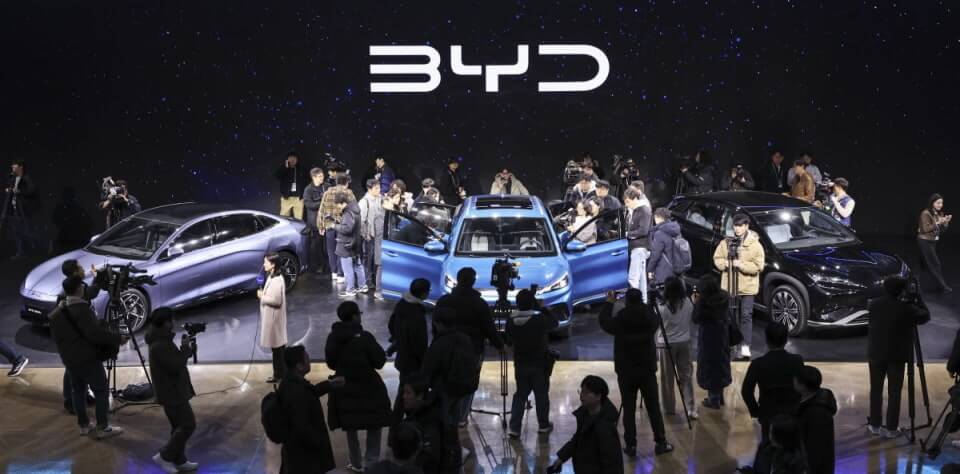 중국 전기차 국내 BYD 전기차 유입
