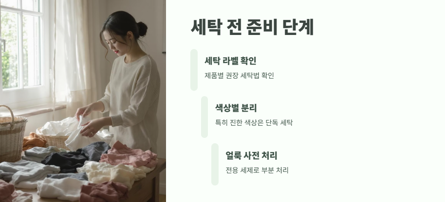 린넨 세탁방법 천연 소재 관리 3