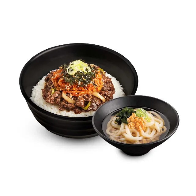 소불고기 김치 덮밥