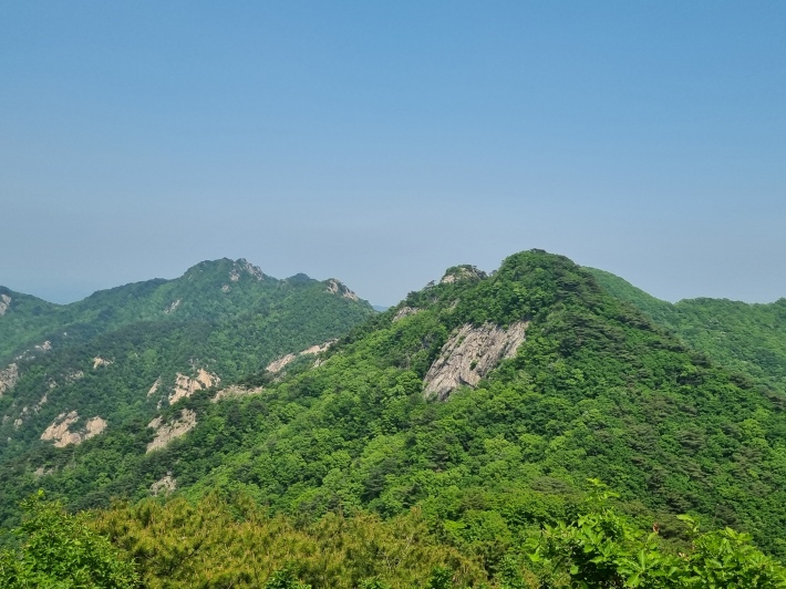 계룡산-능선