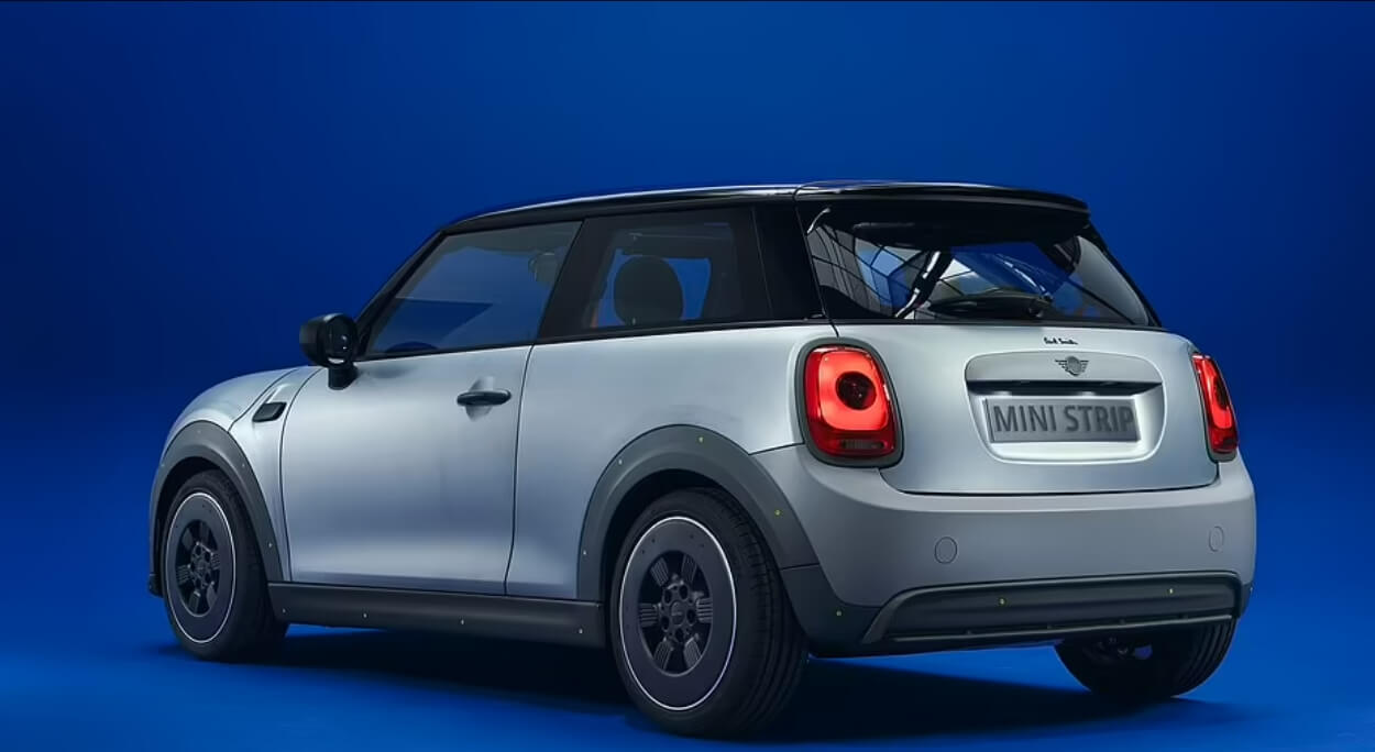  자재 절감 극대화한 한정판 전기자동차  VIDEO: MINI ELECTRIC: LAUNCHED BY SIR PAUL SMITH
