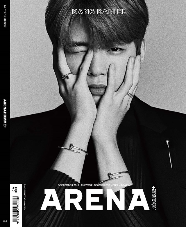  강다니엘,  컴백 후 첫 매거진 커버 장식