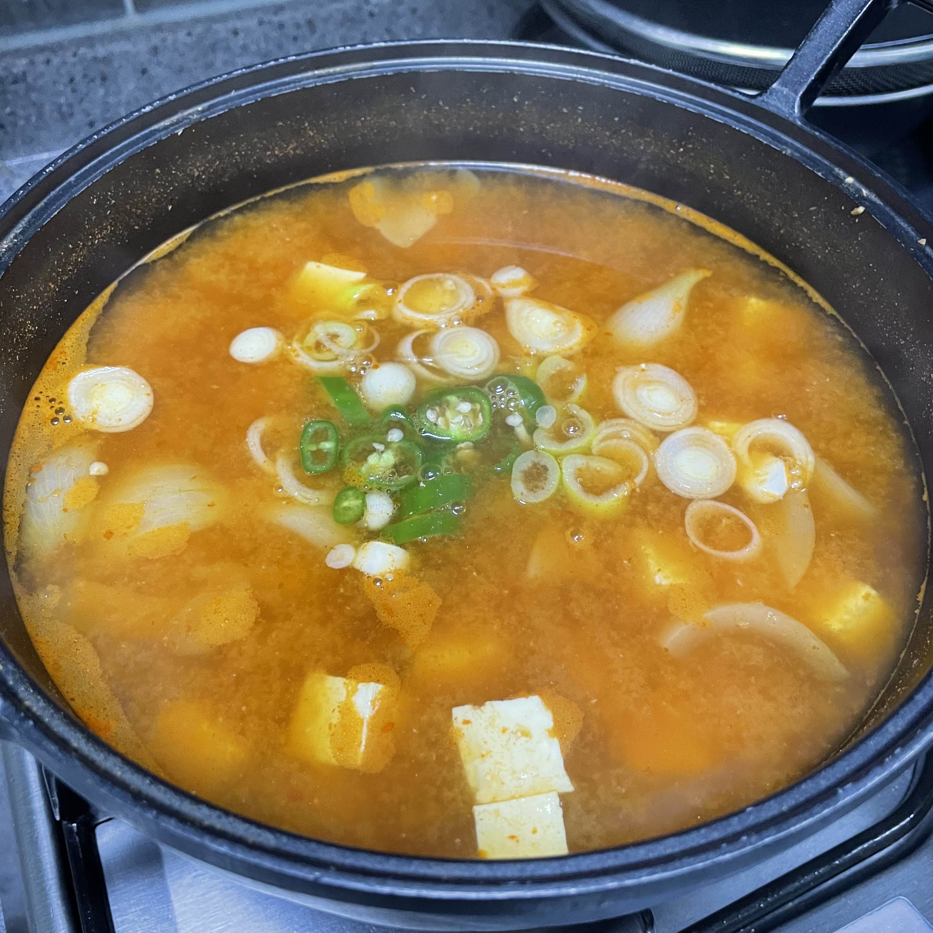 된장찌개완성-된장-찌개-완성-레시피