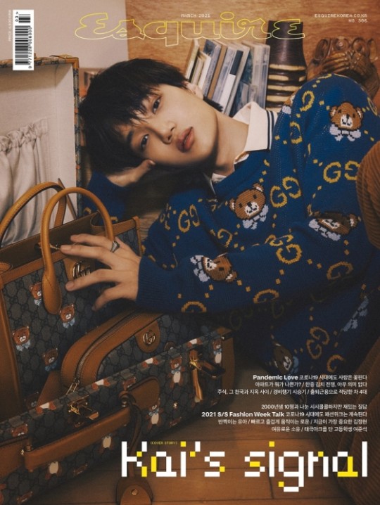 EXO Kai, whatever you wear, it's perfect.Gucci Reveals Kai Capsule  Collection