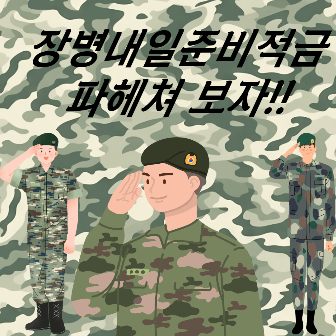  장병내일준비적금 가입대상, 신청방법, 대리가입 방법