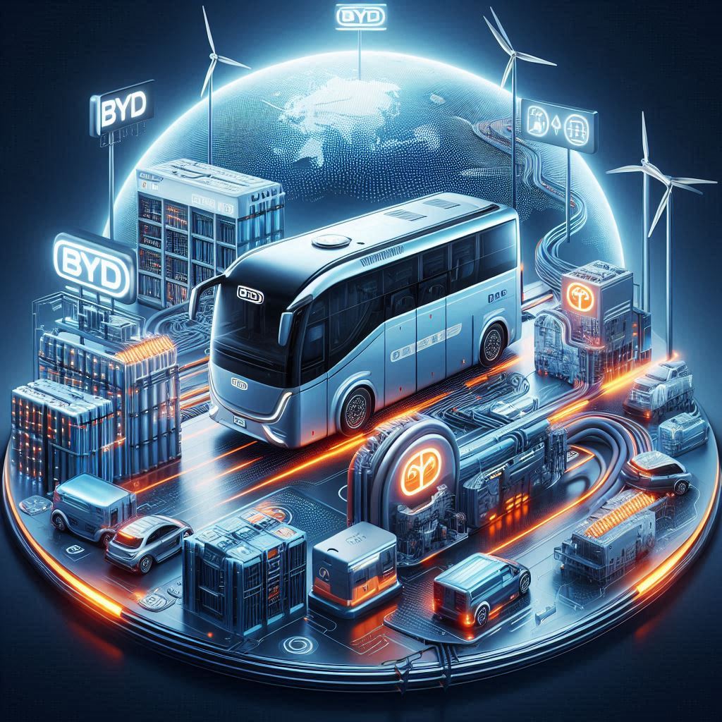 2차 전지 산업의 주요 기업 BYD