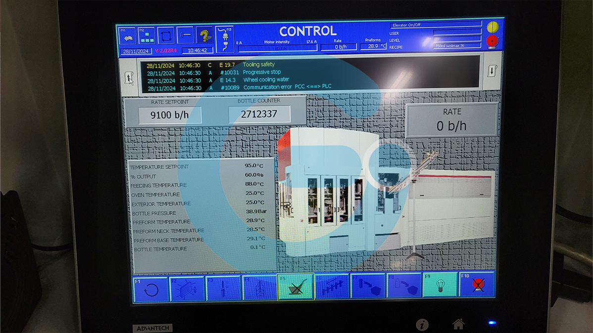 SIDEL PANEL PC IC85F6-85J1E041 -&gt; ADVANTECH PC and Monitor 개조, 지아이오토메이션(주)_개조순서5