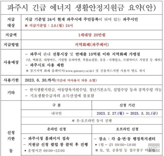 파주시-난방비-지원-신청-20만원-2023-기간-대상-긴급-에너지-생활안정지원금-홈페이지