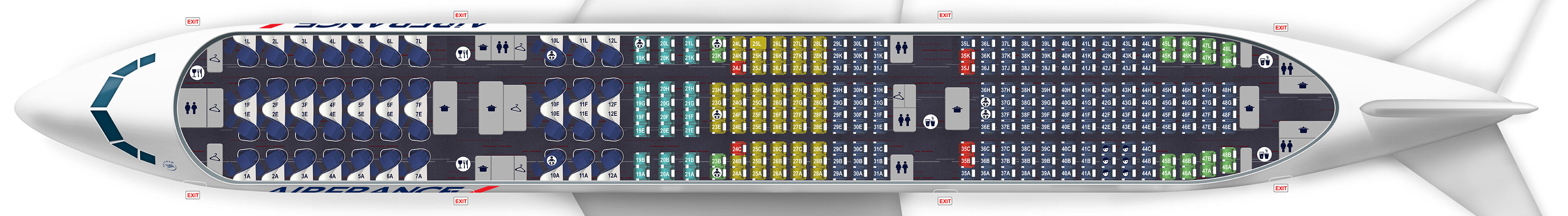 에어프랑스 보잉 777-200 (280석)