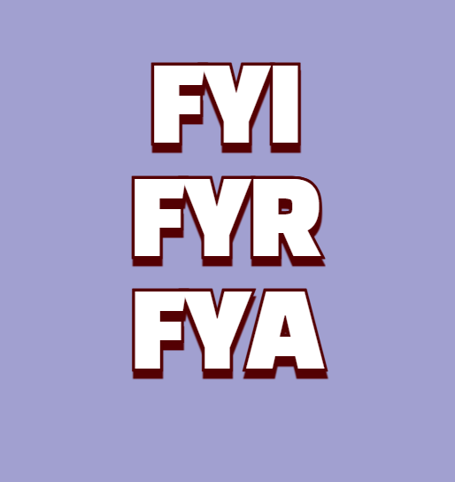 FYI&#44; FYR&#44; FYA 의미