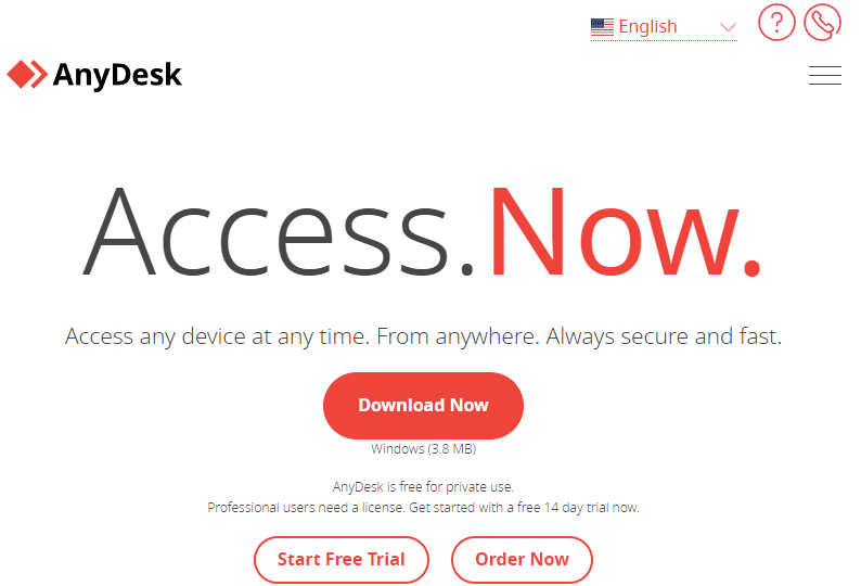 애니데스크-홈페이지-접속-최신버전-무료-다운로드