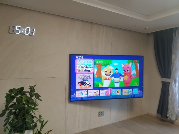 인천벽걸이tv설치 무타공 11
