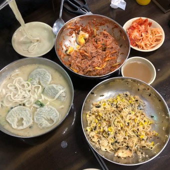 3500원 칼국수