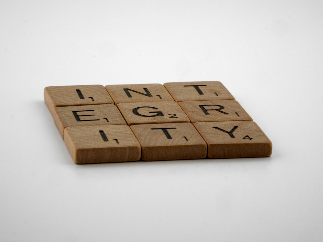 Integrity.