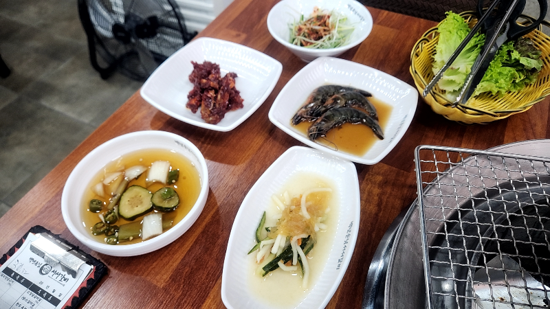 [평택 맛집] 백년손님서서갈비 송탄점 / 소갈비살, 돼지양념구이 전문점 - 밑반찬