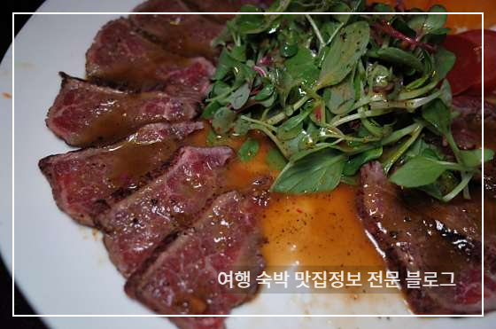 썸잉강남점-소고기타다끼-음식사진