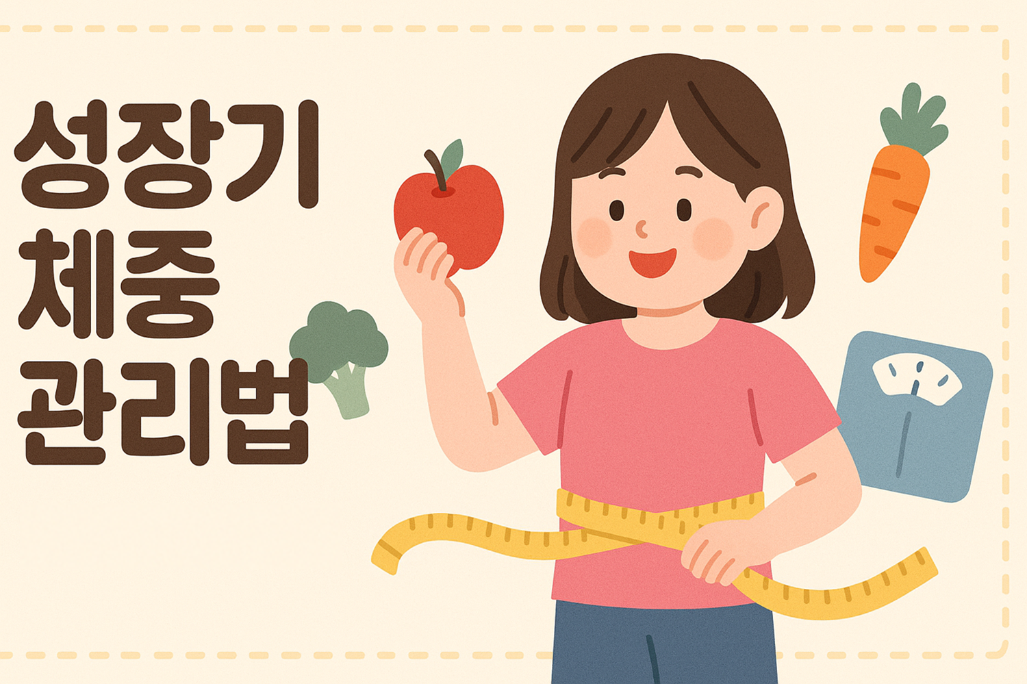 성장기 체중 관리법