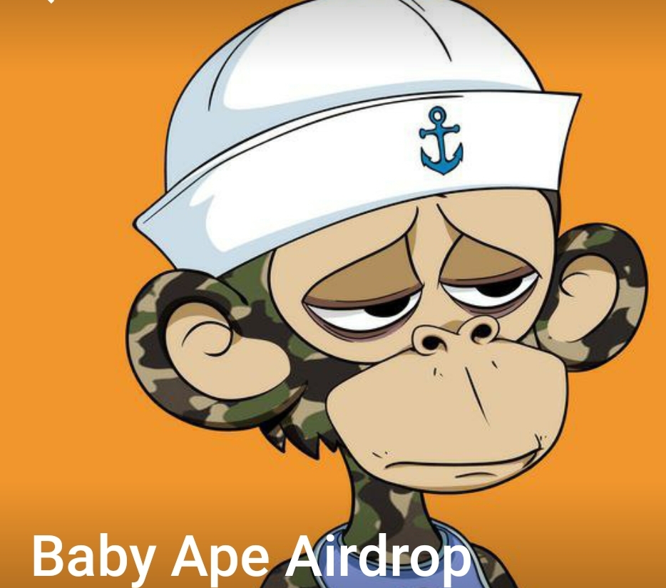  613(1) Baby ape 에어드랍 10000 즉시 출금!