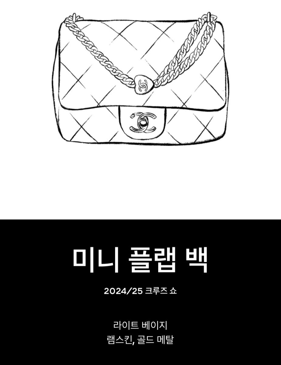 샤넬 미니 플랩백