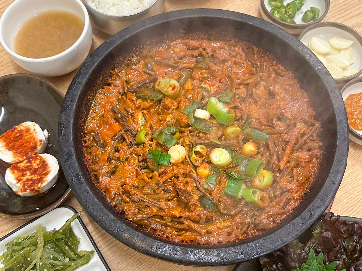 백반기행 송도 바다를쌈하다 멸치쌈밥 메뉴 사진