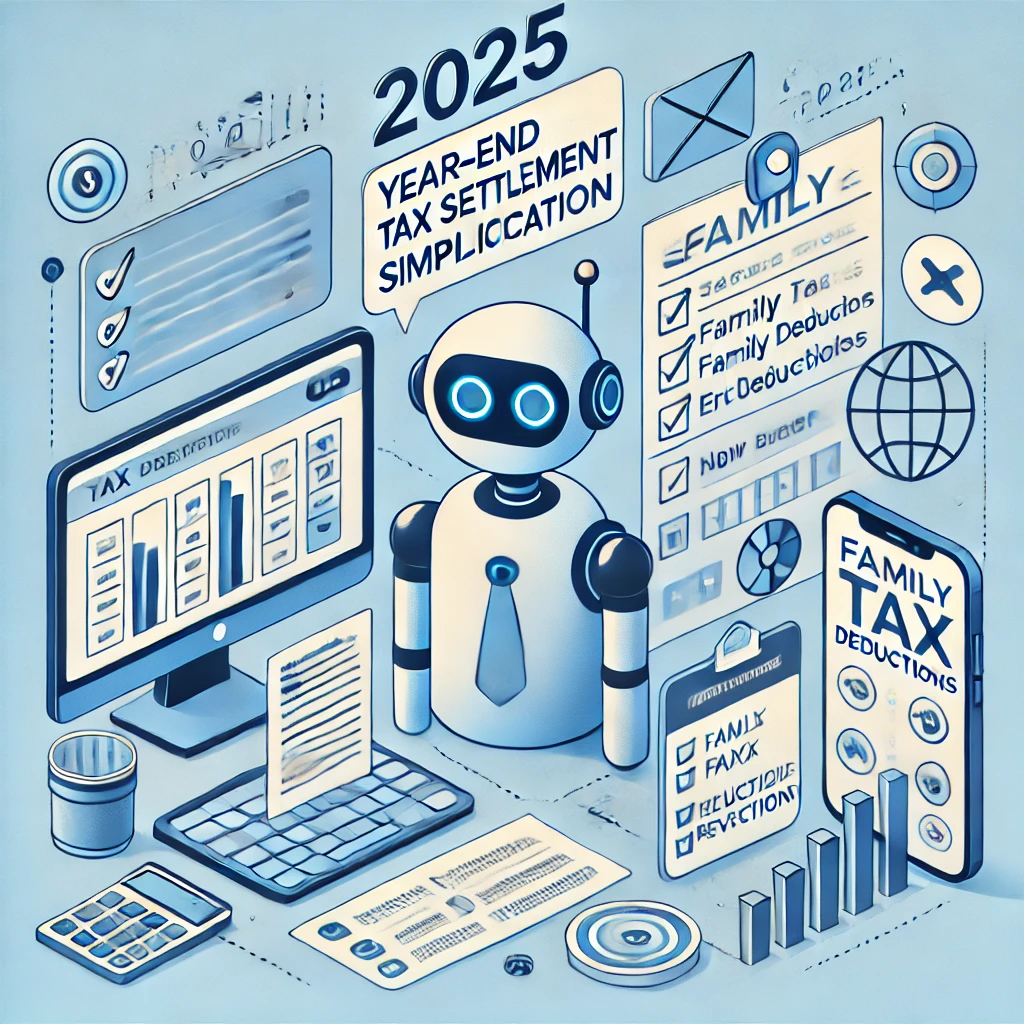 2025 연말정산 간소화 서비스 오픈: 부양가족부터 AI 상담까지